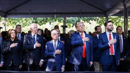 Commémoration du 11 septembre : Biden, Harris et Trump réunis pour rendre hommage aux victimes