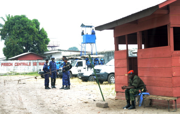 La prison de Makala à Kinshasa le 2 juillet 2013. (Photo Junior D. Kannah/AFP via Getty Images)