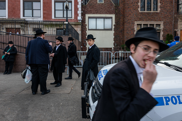 Illustration. Dans le quartier de Crown Heights, Brooklyn, le 12 janvier 2024 à New York. (Photo par Spencer Platt/Getty Images)