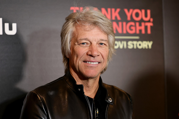 Le chanteur américain Jon Bon Jovi, le 25 avril 2024 à New York.   (Theo Wargo/Getty Images)