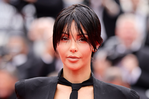 Nabilla Benattia, lors de la 77e édition du Festival de Cannes, le 20 mai 2024.   (Andreas Rentz/Getty Images)