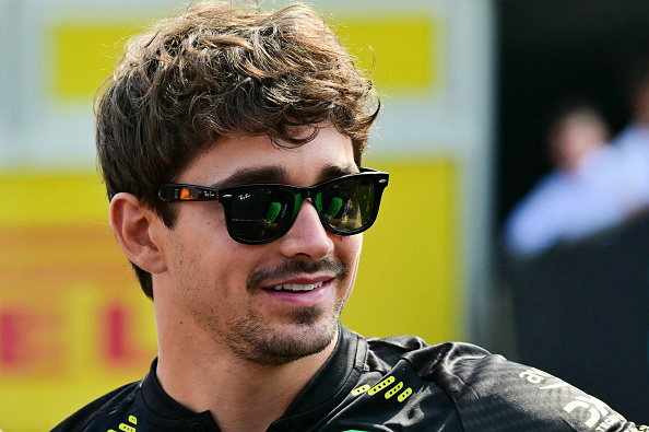 Le pilote monégasque de Ferrari, Charles Leclerc.  (ANDREJ ISAKOVIC/AFP via Getty Images)