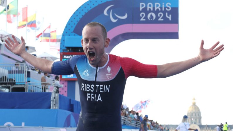 Avec cinq titres paralympiques en une seule journée lundi, les Bleus ont fait s'envoler les compteurs aux Jeux et égalé leur total de titres acquis à Tokyo, onze, il y a trois ans. (Photo : ALAIN JOCARD/AFP via Getty Images)