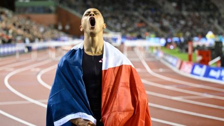 Athlétisme : Sasha Zhoya spécialiste français du 110 m, s’impose encore à Bruxelles