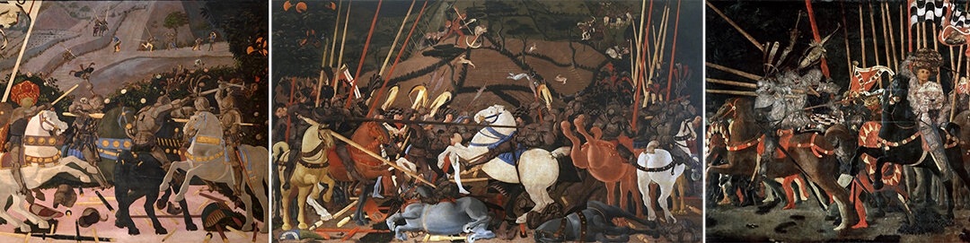 "La bataille de San Romano" : le chef-d'œuvre de Paolo Uccello