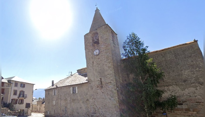 L'église d'Odeillo. (Capture d'écran/Google Maps)