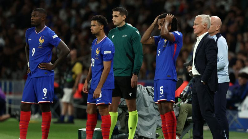 L'équipe de France doit promouvoir de nouveaux leaders pour ses matches contre Israël et la Belgique. (Photo : FRANCK FIFE/AFP via Getty Images)