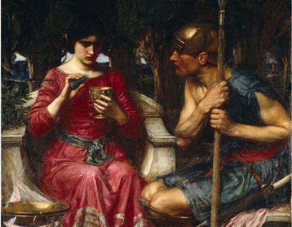 « Jason et Médée », 1907, par John William Waterhouse. Luigi Cherubini a composé un opéra sur l'histoire de Médée. (Domaine public)