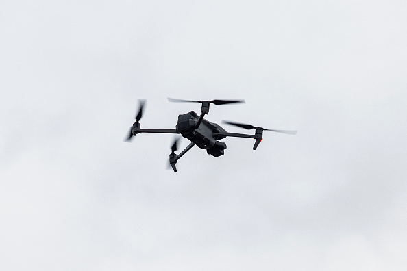 Un drone des forces armées ukrainiennes. (SAMEER AL-DOUMY/AFP via Getty Images)