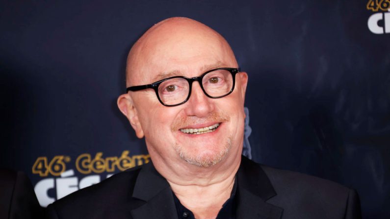 Michel Blanc à la 46ème cérémonie des Césars, à l'Olympia, le 12 mars 2021, à Paris. (Photo Thomas Samson/Pool/Getty Images)