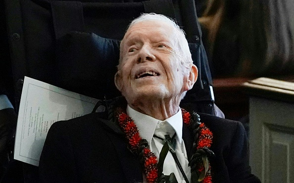 États-Unis : l'ancien président démocrate Jimmy Carter fête ses 100 ans