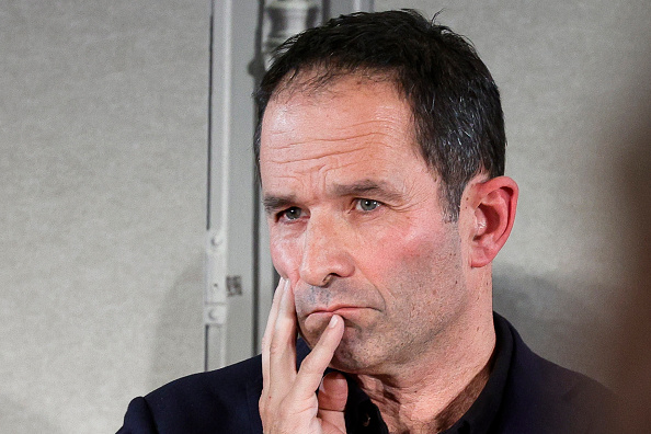 Benoît Hamon, président de l'ESS. (GEOFFROY VAN DER HASSELT/AFP via Getty Images)