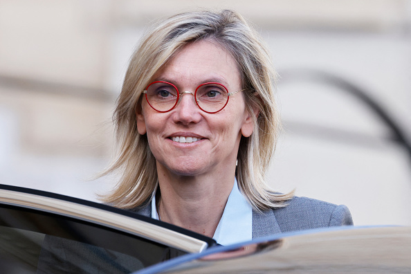 La ministre de la Transition écologique, de l'Énergie, du Climat et de la Prévention des risques Agnès Pannier-Runacher. (LUDOVIC MARIN/AFP via Getty Images)