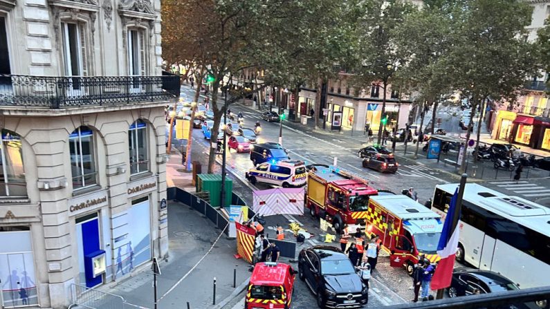 Le boulevard Malesherbes à Paris où est survenu le drame. (Photo : VERONIQUE LAGARDE/AFP via Getty Images)