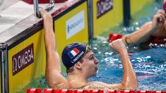 Natation : Léon Marchand établit un nouveau record de France pour son retour dans les bassins