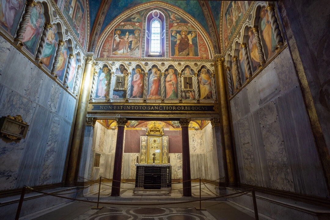 Sancta Sanctorum : la chapelle la plus sacrée de Rome