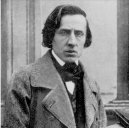 Chopin, daguerréotype de Bisson, vers 1849. (Domaine public)