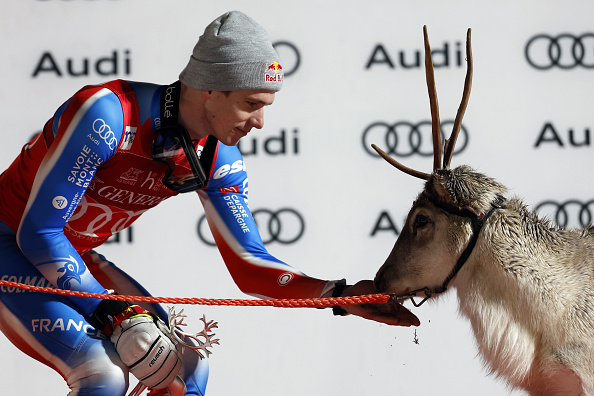 Clément Noël a remporté dimanche à Levi (Finlande) le premier slalom de la saison de Coupe du monde de ski, signant sa 11e victoire sur le circuit et sa première depuis janvier 2023. (Photo Christophe Pallot/Agence Zoom/Getty Images)