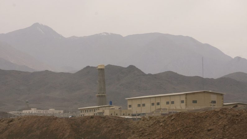 Vue générale de l'installation d'enrichissement nucléaire de Natanz, le 9 avril 2007, à 290 km au sud de Téhéran, en Iran. (Majid Saeedi/Getty Images)