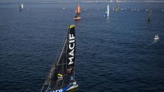 Vendée Globe : un groupe de onze bateaux de tête bord à bord à Madère