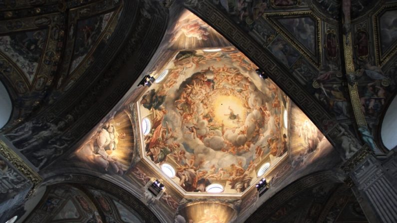 Considéré comme le plus grand peintre de la région d'Émilie-Romagne, Le Corrège a peint la fresque de l'Assomption de la Vierge à l'intérieur de la cathédrale romane de Parme. (Peter Heidelberg/Shutterstock)