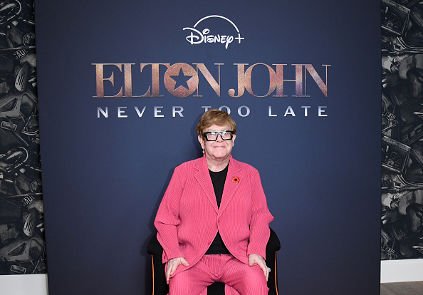 Elton John, le 08 novembre 2024 à Londres, Angleterre.   (Antony Jones/Getty Images for Disney+)