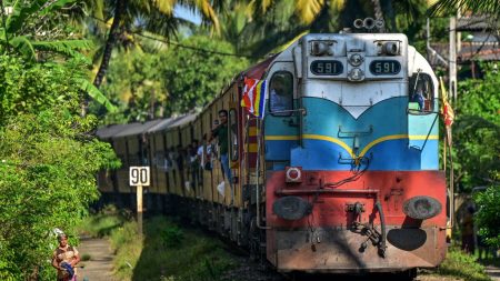 Au Sri Lanka, 1000 personnes ont péri dans ce train, lors du tsunami, le 26 décembre 2004