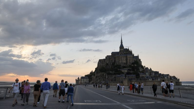 Le Mont-Saint-Michel.   (LUDOVIC MARIN/AFP via Getty Images)