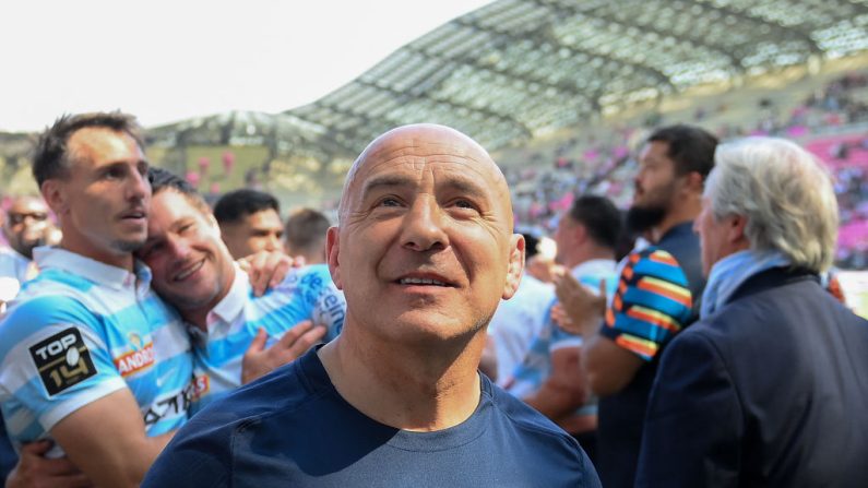 Le président du directoire du Racing 92 Laurent Travers quitte ses fonctions après plus de dix saisons passées au club, a annoncé jeudi la formation des Hauts-de-Seine actant la fin d'un cycle. (Photo : FRANCK FIFE/AFP via Getty Images)