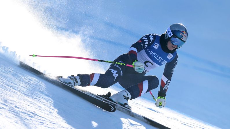 "Je me sens plus forte maintenant que dans ma vingtaine", a assuré l'Américaine Lindsey Vonn, qui a commenté vendredi son retour en Coupe du monde prévu la semaine prochaine à Saint-Moritz (Suisse). (Photo : Christian Petersen/Getty Images)