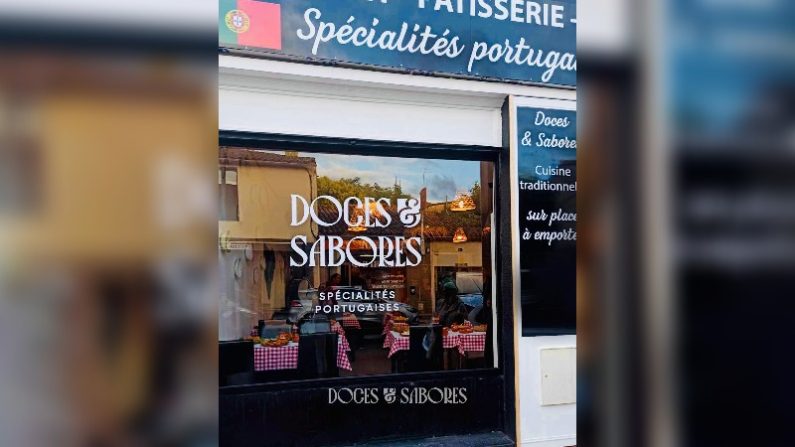 Le restaurant portugais Doces & Sabores, situé à Langon au sud-est de Bordeaux. (Crédit : Doces & Sabores)