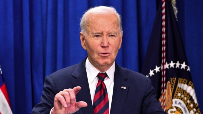 Le président Joe Biden, à North Charleston, en Caroline du sud, aux États-Unis, le 19 janvier 2025. (Roberto Schmidt/AFP via Getty Images)