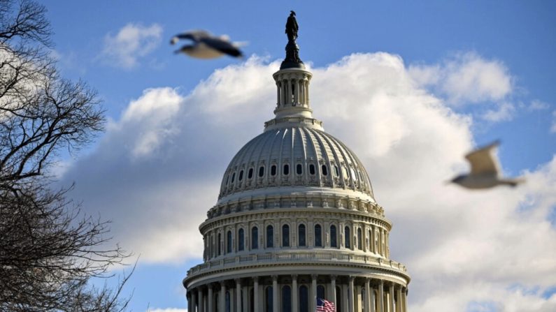 Vue du Capitole à Washington le 21 décembre 2024. (Richard Pierrin/AFP/Getty Images)