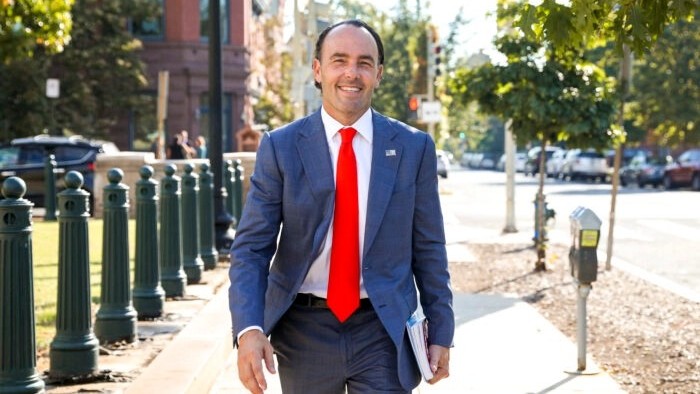 Kyle Bass, fondateur et directeur des investissements de Hayman Capital Management et membre fondateur du Comité sur le danger actuel : La Chine, à Washington le 26 septembre 2019. (Samira Bouaou/The Epoch Times)