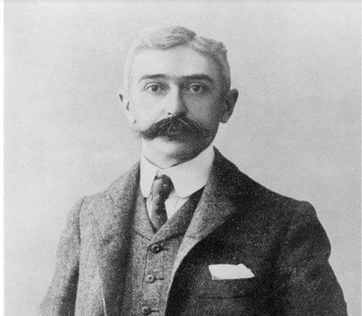 L'éducateur et historien français Pierre de Coubertin voulait que les Jeux de 1912 incluent l'excellence créative. (Bibliothèque du Congrès. Domaine public)