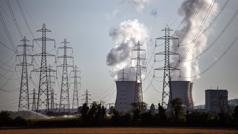 La centrale nucléaire du Bugey à Saint-Vulbas. Illustration. (OLIVIER CHASSIGNOLE/AFP via Getty Images)