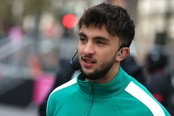 Le youtubeur Inoxtag. (Photo par ALAIN JOCARD/AFP via Getty Images)