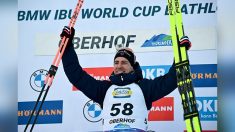 Biathlon, trois français sur le podium : Fillon Maillet remporte le sprint à Oberhof, suivi par Fabien Claude et Emilien Jacquelin