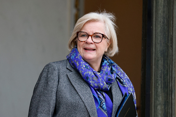 La ministre française du Travail, de la Santé, des Solidarités et de la Famille, Catherine Vautrin.  (Crédit photo : LUDOVIC MARIN/AFP via Getty Images)