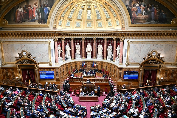 Le Sénat.  (Crédit photo : BERTRAND GUAY/AFP via Getty Images)