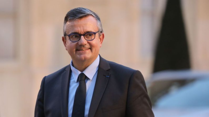 L'ancien député Yves Jego, au palais de l'Élysée à Paris, le 30 janvier 2018. (LUDOVIC MARIN/AFP via Getty Images)