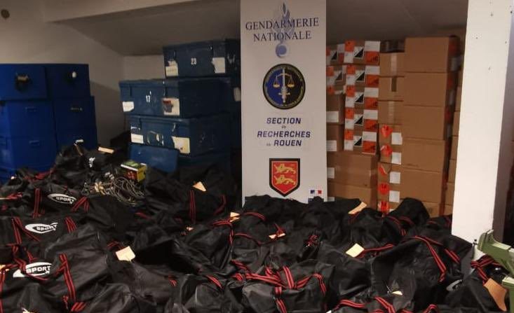 Deux tonnes de cocaïne saisies. (Photo X @Gendarmerie nationale)