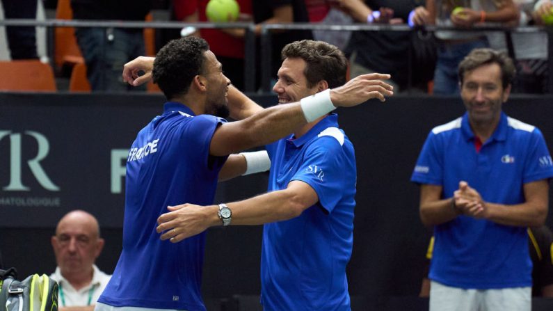 Paul-Henri Mathieu, a assuré mercredi avoir "plusieurs options en simple et en double" pour le premier tour qualifications contre le Brésil, samedi et dimanche à Orléans. . (Photo : Angel Martinez/Getty Images for ITF)