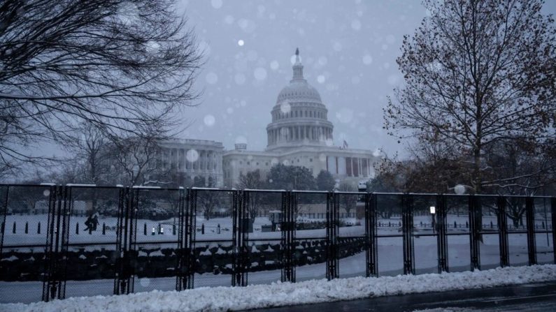 Le Capitole à Washington le 6 janvier 2025. (Madalina Vasiliu/The Epoch Times)