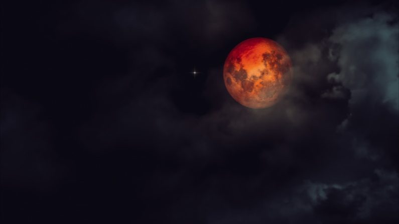 La signification d'une lune de sang diffère légèrement selon les cultures. (Photo : Gergitek/Shutterstock)