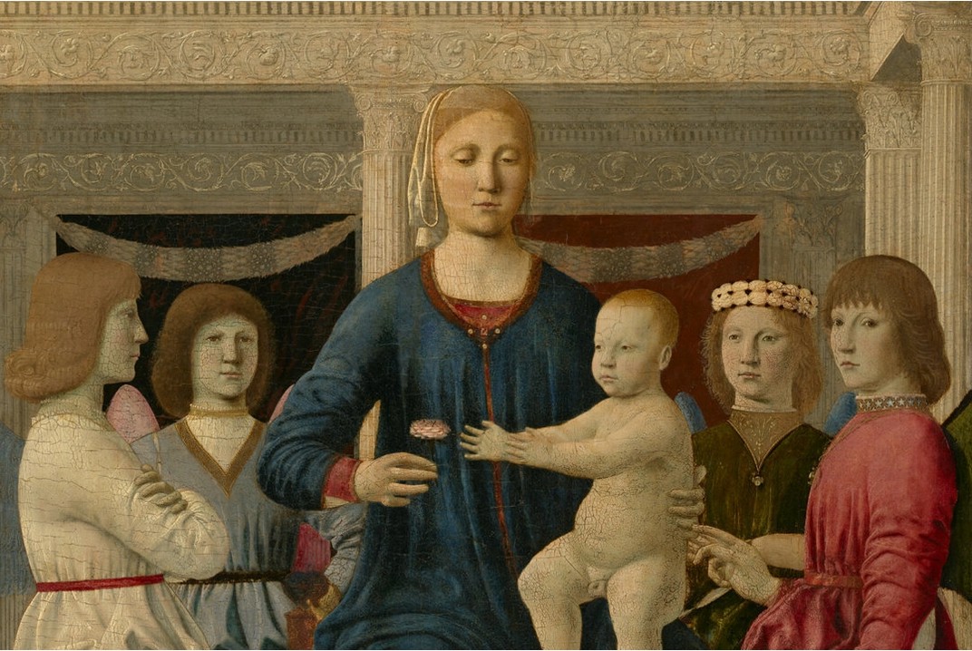 Piero della Francesca : peintures poétiques de la Vierge à l'Enfant