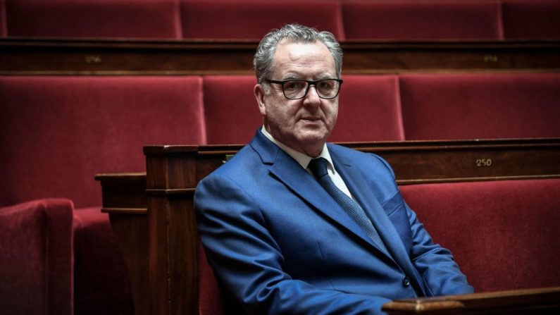 L'ancien président de l'Assemblée nationale Richard Ferrand à l'Assemblée nationale française, à Paris le 17 mai 2022. (STEPHANE DE SAKUTIN/AFP via Getty Images)