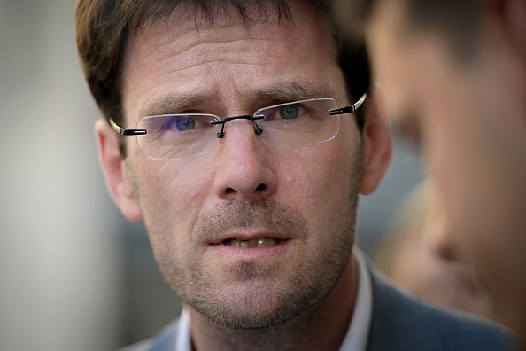 Le maire de Rouen, Nicolas Mayer-Rossignol.   (Crédit photo LOU BENOIST/AFP via Getty Images)