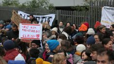 Enseignement : manifestation contre les fermetures de classes à Paris