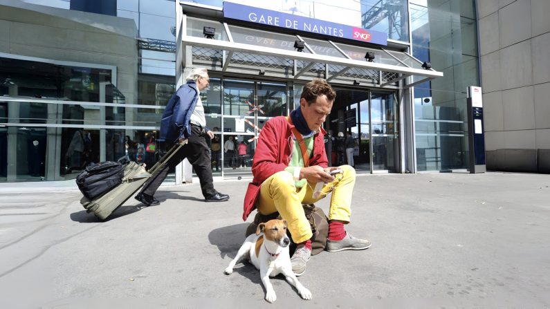 Gare de Nantes.   (Crédit photo JEAN-SEBASTIEN EVRARD/AFP via Getty Images)